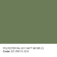 POLYESTER RAL 6011 MATT ME1BR (C) POLYESTER RAL 6011 MATT ME1BR (C)